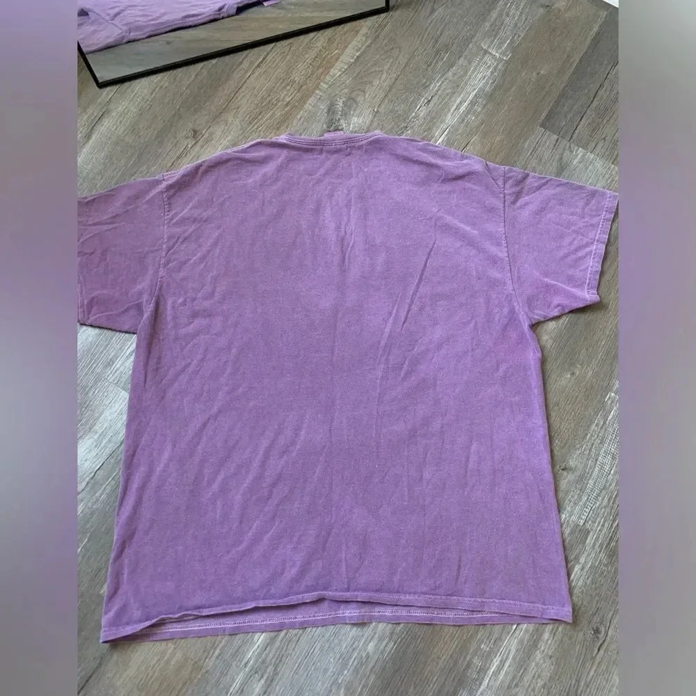 VTG Dewey Beach Delaware Graphic T-shirt Purple Blue White Size XL 1981 - Picture 5 of 6